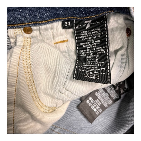 7 for All Mankind Paxtyn Size 34 - Picture 3 of 4